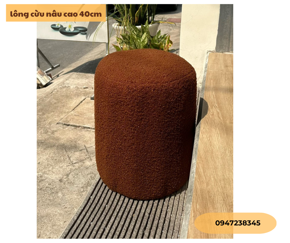 Ghế đôn tròn sofa . ghế đôn bàn trà ghế kê chân .nhiều kích cỡ kèm ảnh thật.