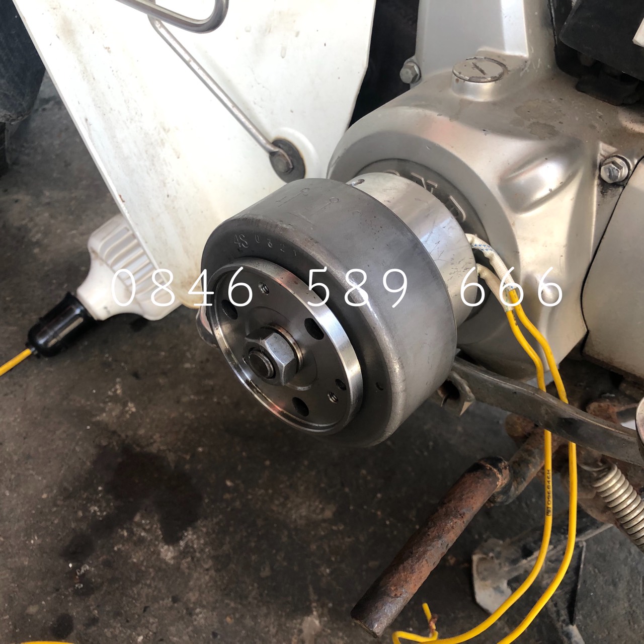 bộ phát điện mini gắn xe máy