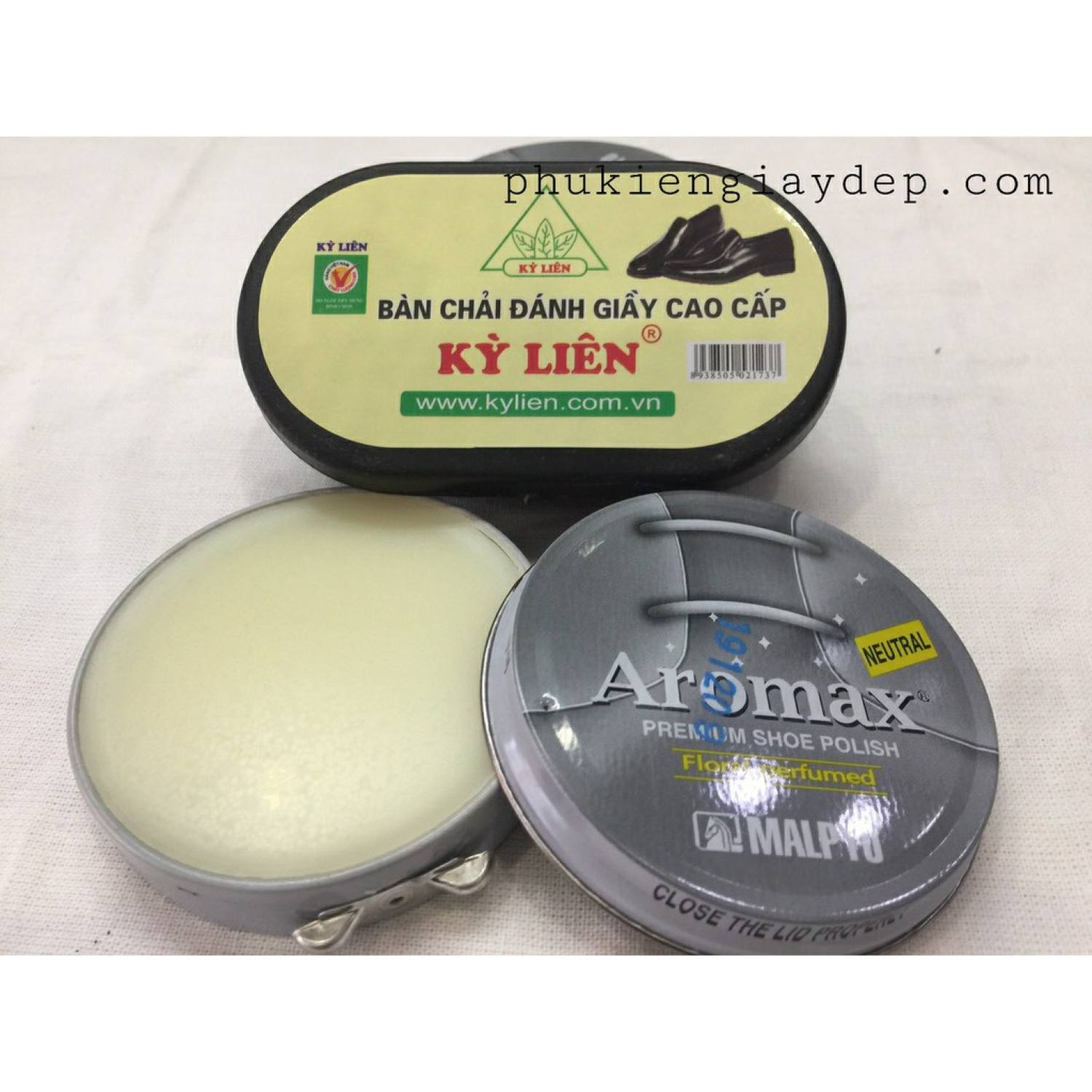 Xi Đánh Giày Không Màu Aromax Hàn Quốc (Tặng kèm bàn chải đánh)