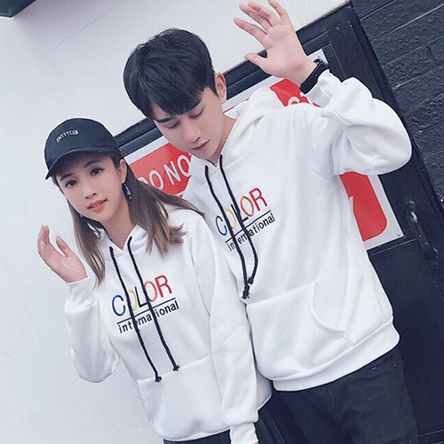 [HCM]Áo nỉ Hoodie đôi (giá 2 áo)