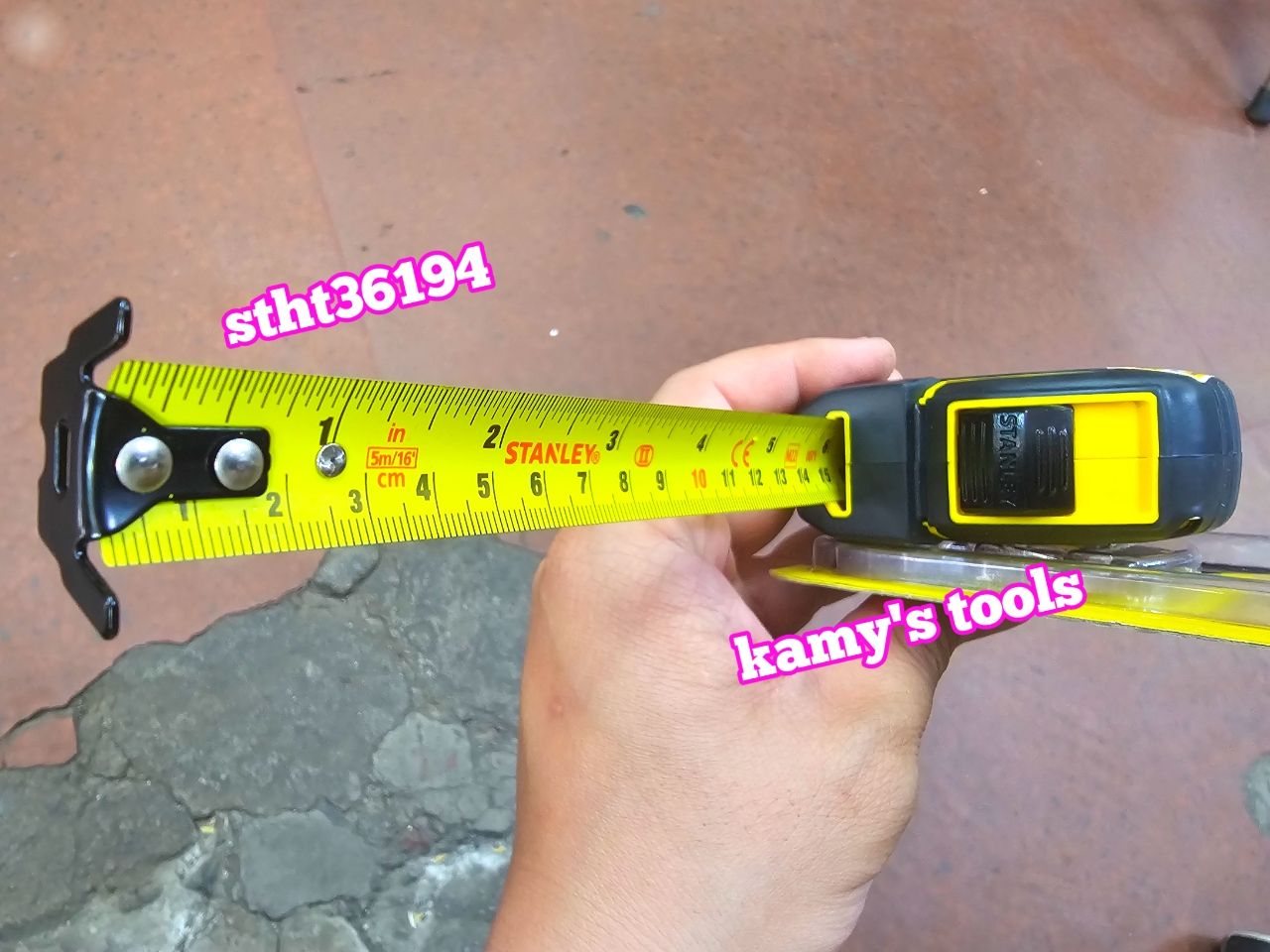 [HCM]Thước Cuộn 5m Stanley Bản 19mm Stht36194 (Thước Dây 5m Thước Kéo 5m)