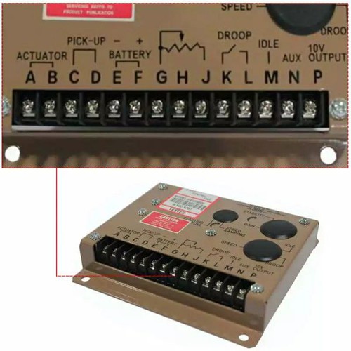Bộ điều tốc GAC ESD5500E dùng cho máy phát điện - esd5500