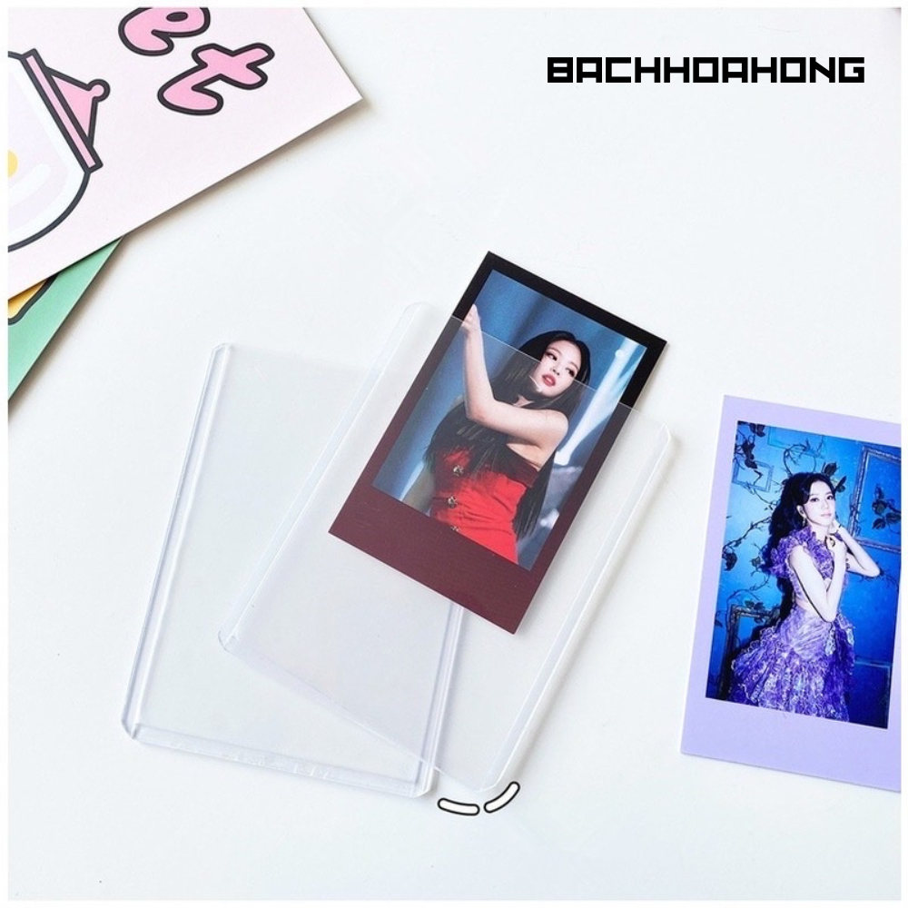 TOPLOADER SIZE B8 PLUS SEAL DỌC DÙNG BẢO VỆ CARD IDOL ẢNH DECO