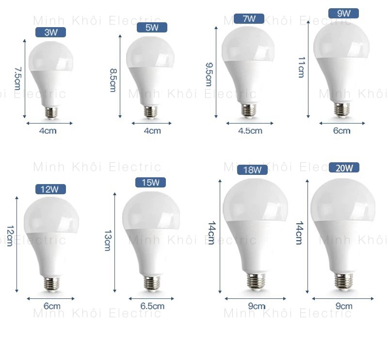 Bóng đèn led rạng đông bảo hành 12 Tháng