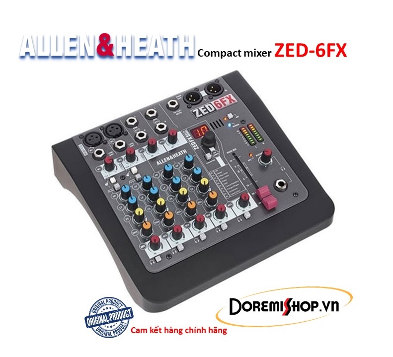 [HCM]Audio Mixer Allen&Heath ZED-6FX