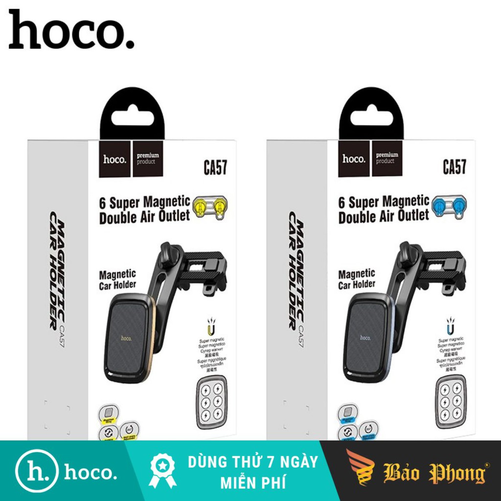 Giá đỡ điện thoại HOCO CA57 trên xe hơi