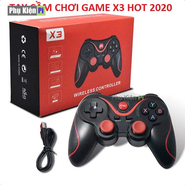 Tay Cầm Chơi Game X3, V13 Có Bluetooth Cho Smartphone, PC, Laptop, Android, IOS, Windows