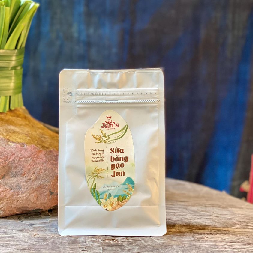 Sữa Bỏng Gạo Jan’s Túi 300gr Bữa sáng tiện lợi Bữa phụ đủ chất Thơm ngon, dễ tiêu, giàu dinh dưỡng Koshka Home