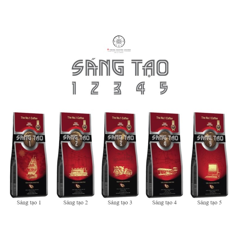 Cà Phê Trung Nguyên Sáng Tạo 1 500g
