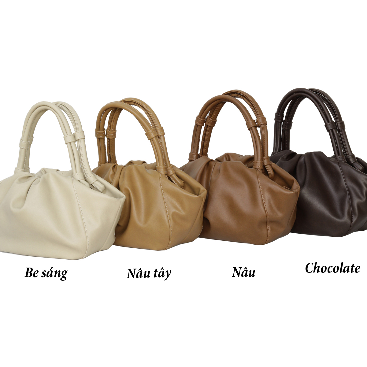 Túi Xách Nữ Quai Xách G1-Luxe Bag GIPSY (Màu Chocolate)
