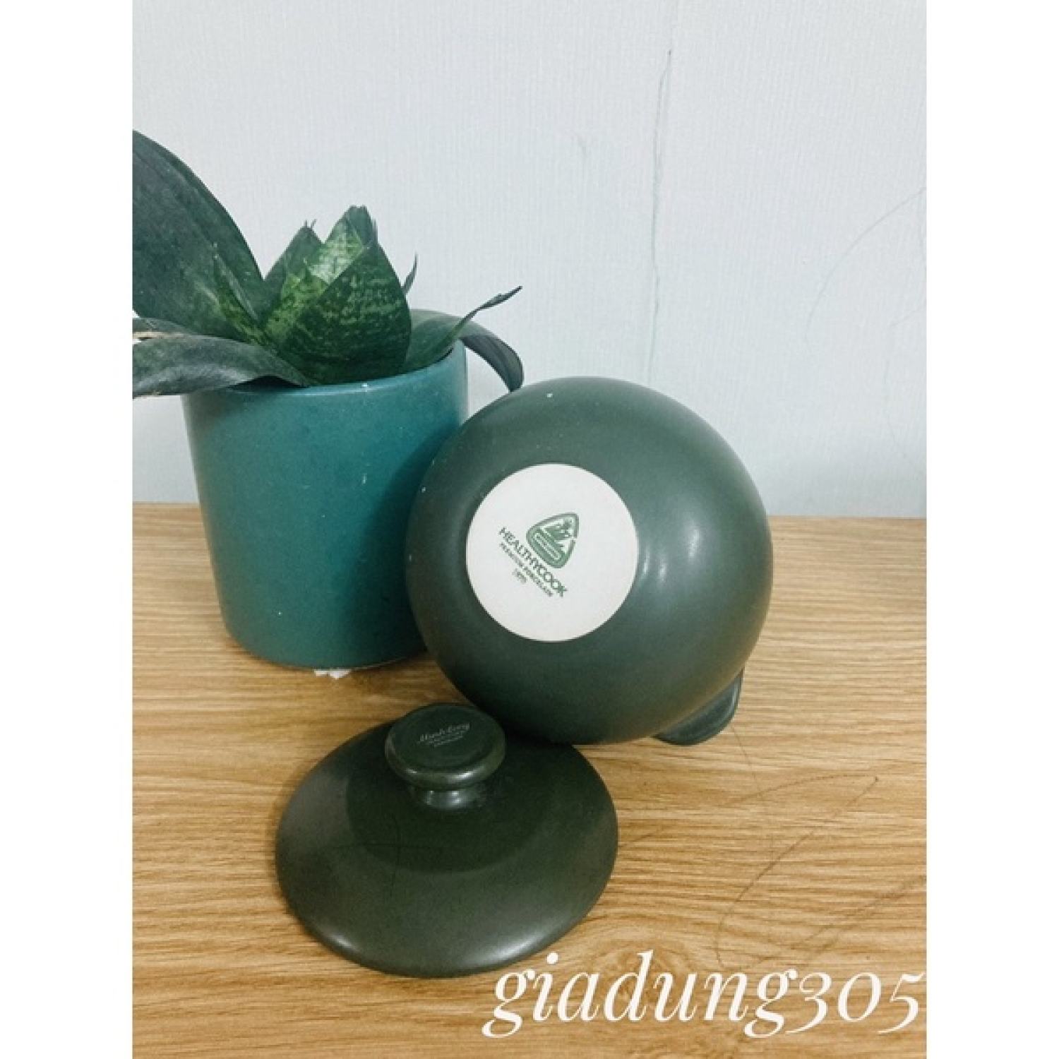 Nồi sứ dưỡng sinh Minh long thân cao 400ml