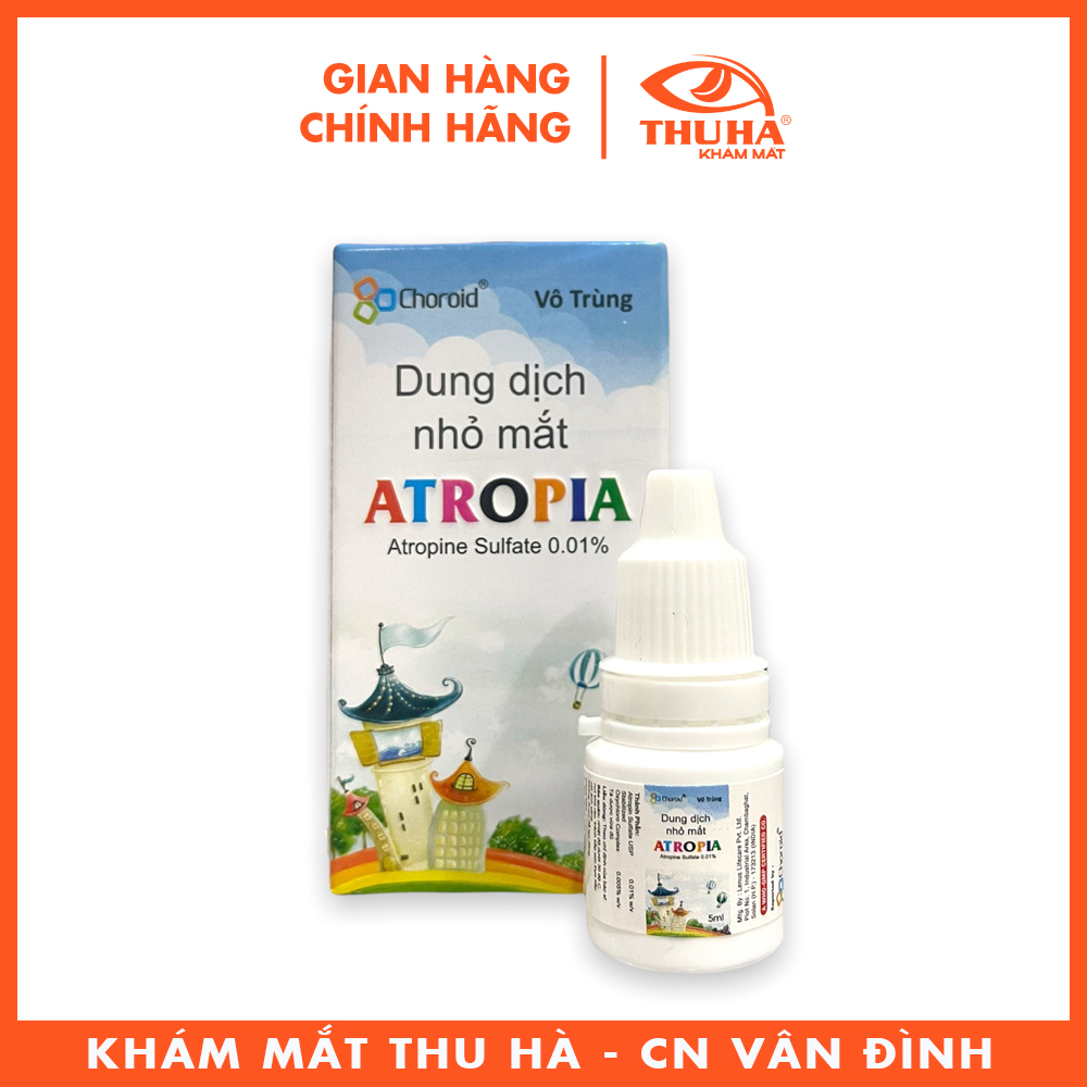 Dung dịch nhỏ mắt ATROPIA 0.01% 5ml