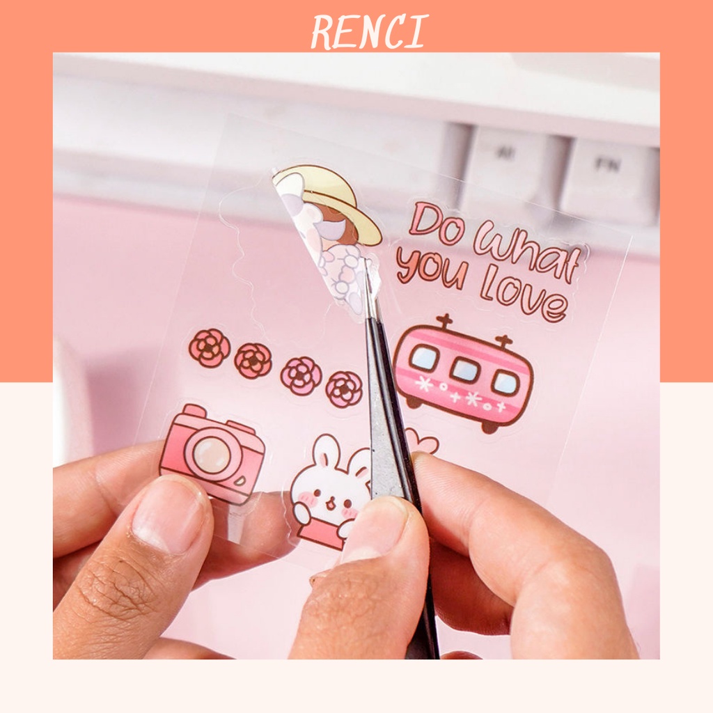 Set Sticker HìNh DáN Trang Trí Dễ Thương 100 HìNh
