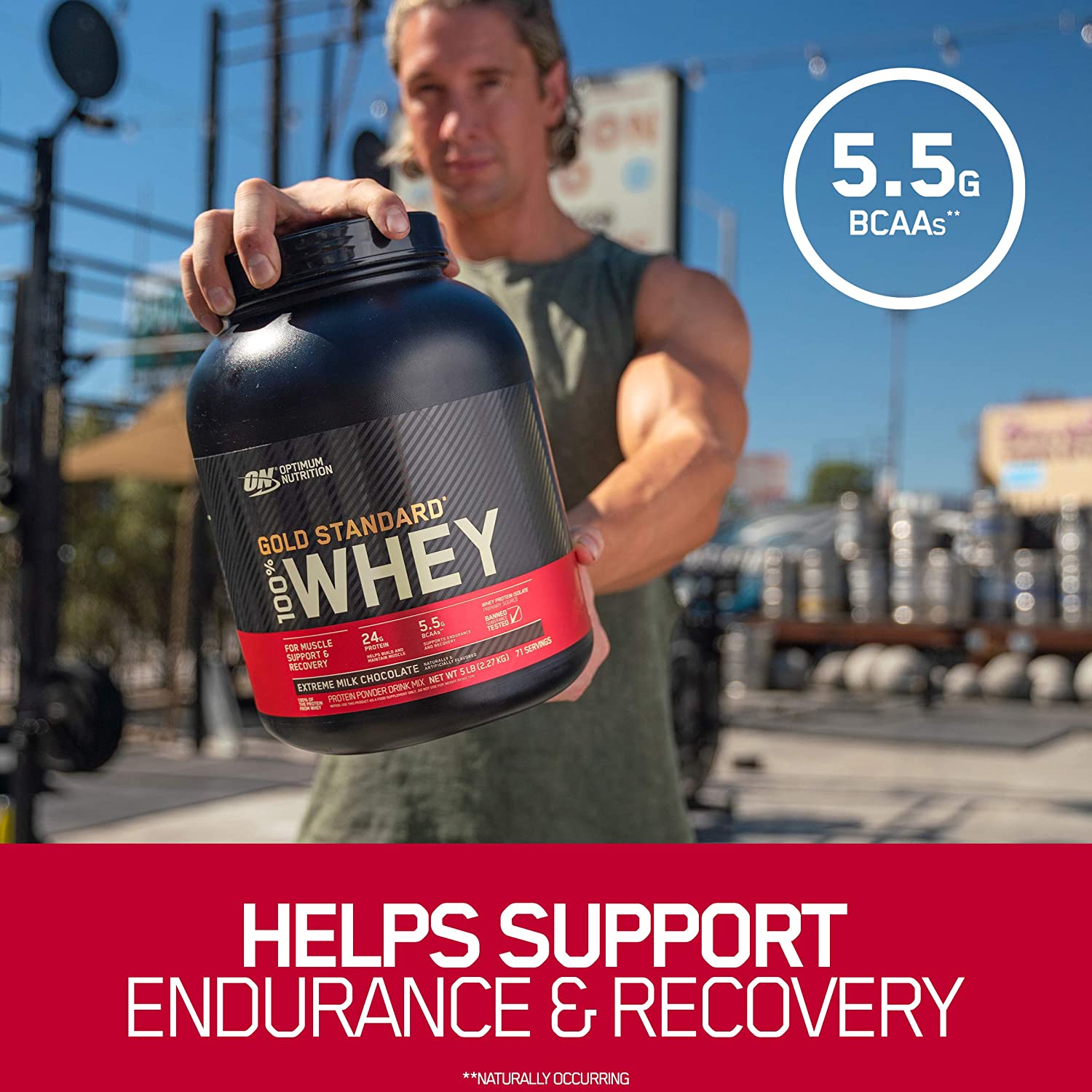 Whey On Gold Standard 10lbs Optimum Nutrition (5KG)