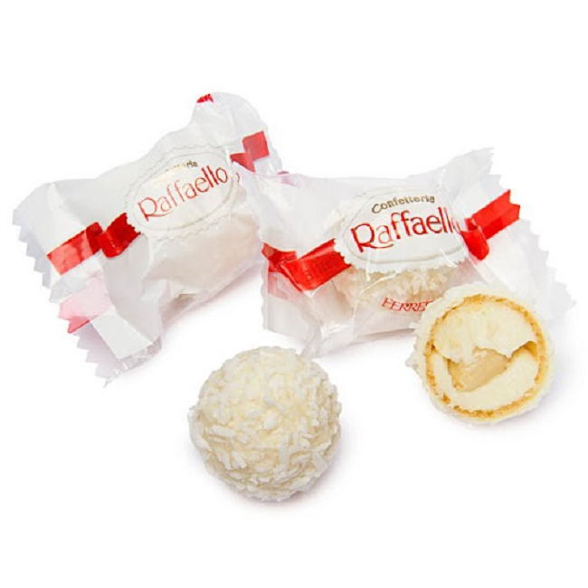 Kẹo bọc dừa Raffesilo bịch 250g