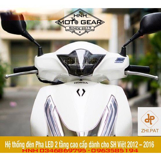 Đèn Pha Led Zhipat Cho SH Việt 2012 - 2016