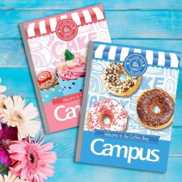 Vở campus 80 coffee chấm - khách sỉ ib