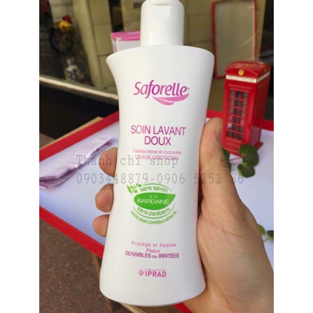 Dung dịch vệ sinh Saforelle 250ml