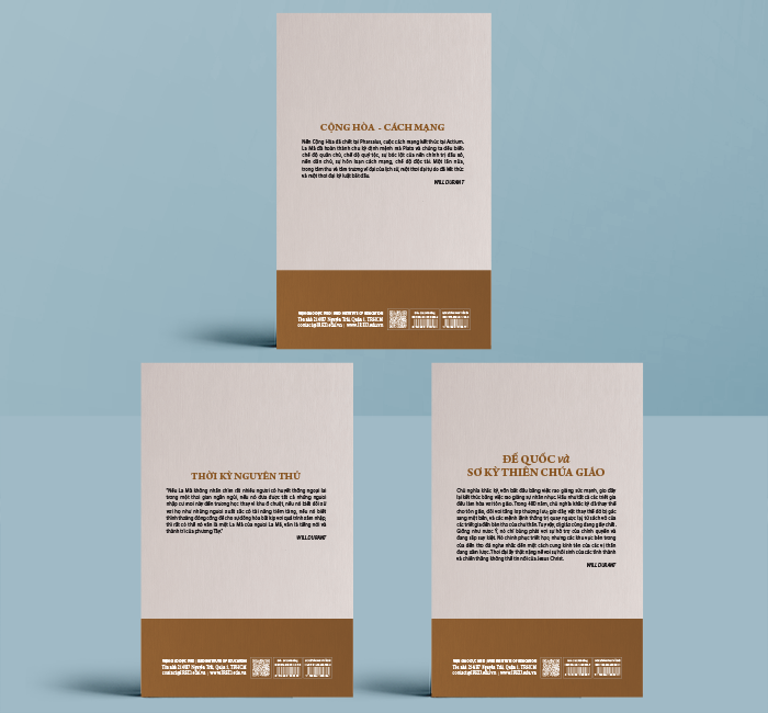 Sách - Lịch Sử Văn Minh Thế Giới Phần 3 : Caesar Và Christ - Will Durant (bộ 3 tập) - IRED Books