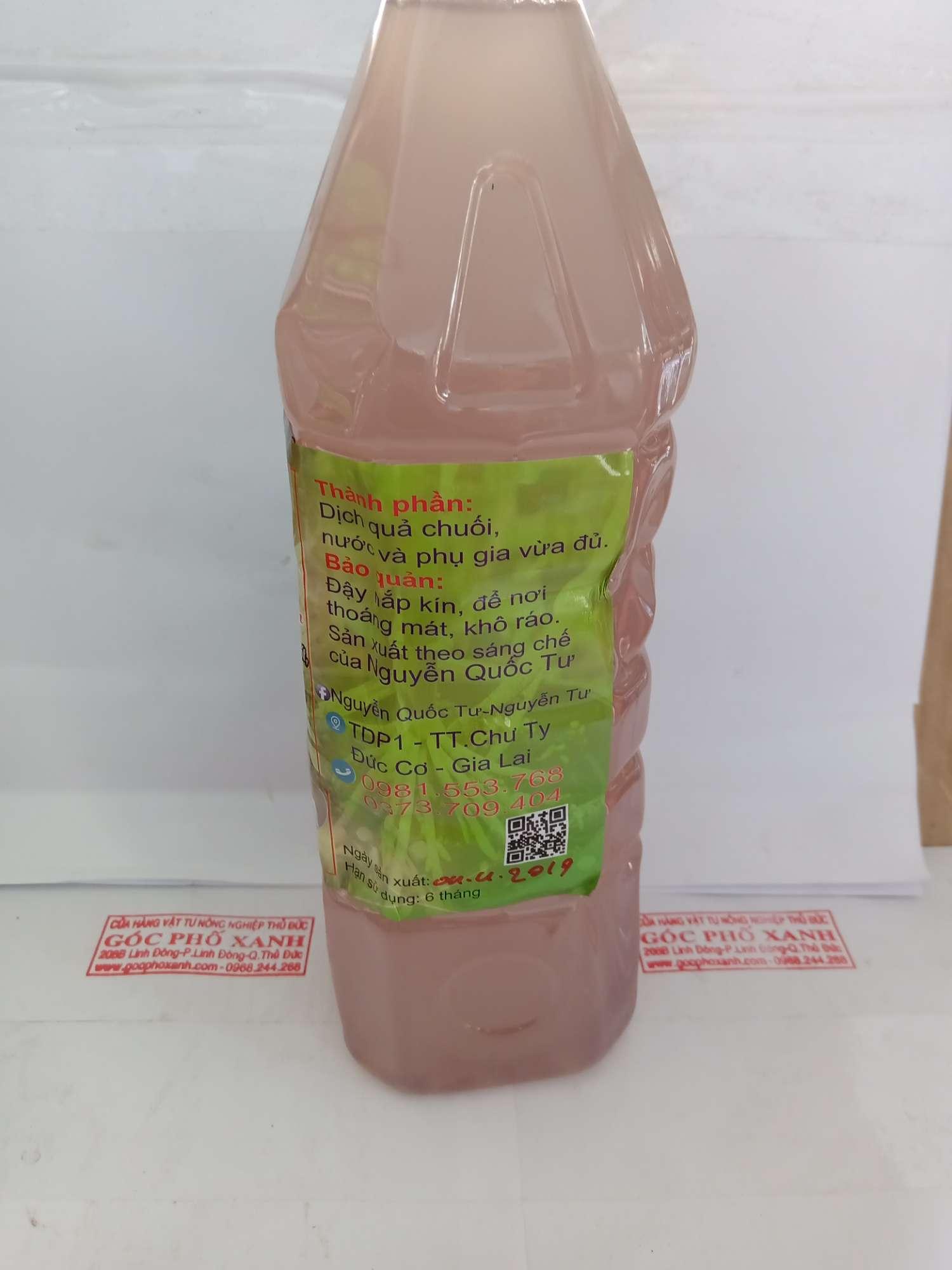 Dịch chuối cho phong lan chai 1 lít