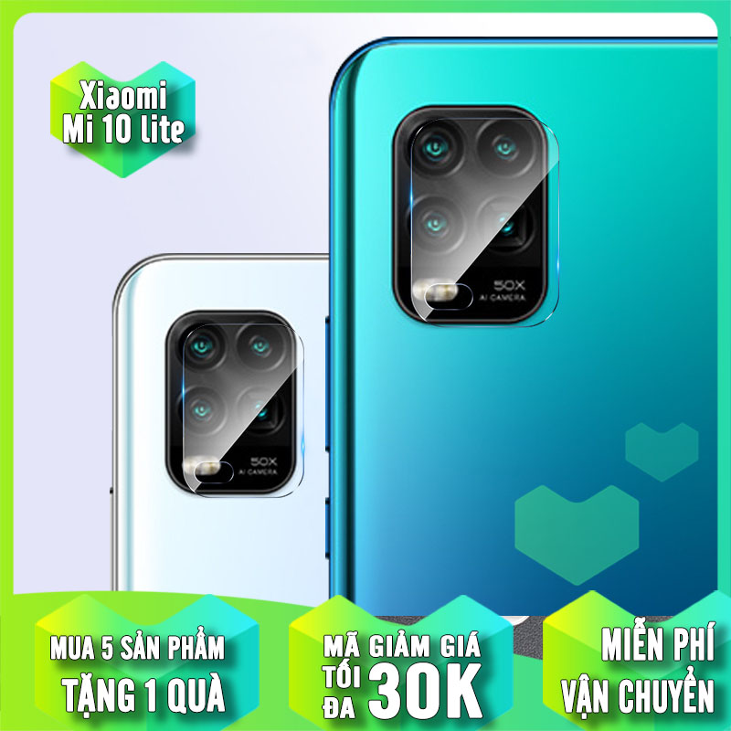 Kính cường lực Camera Xiaomi Mi 10 Lite