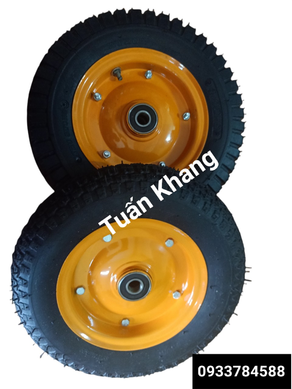 Bánh xe rùa , xe đẩy hàng , bơm hơi 38cm