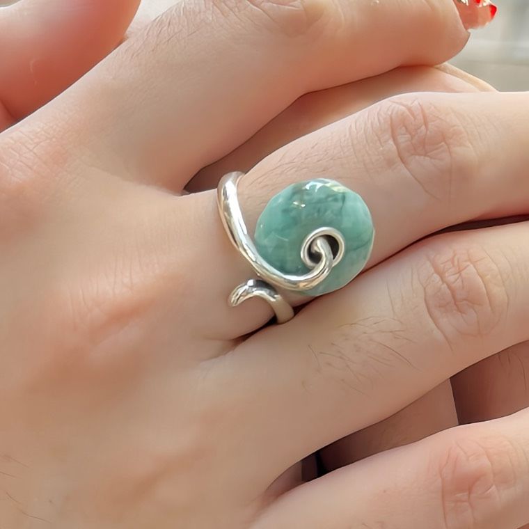 TROLLBEADS Đá Quý Tự Nhiên Emerald TSTBE-30002