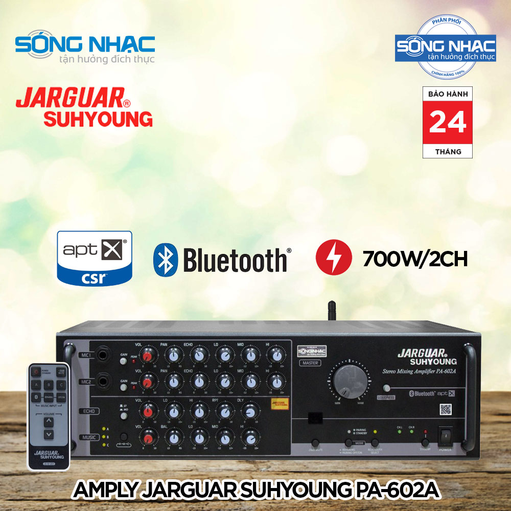 [HCM]Amply karaoke jarguar suhyoung PA602A