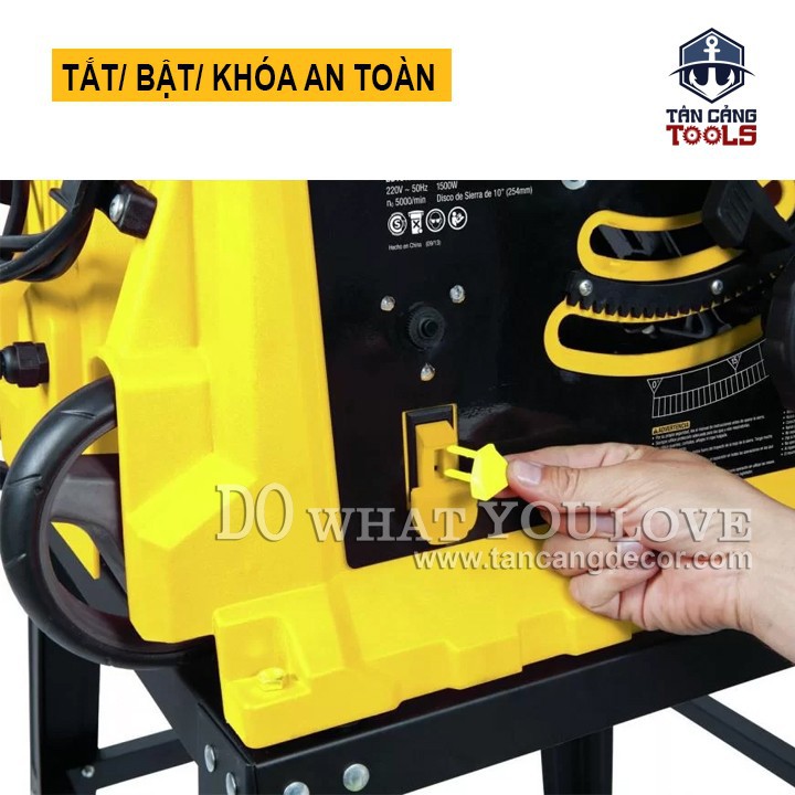 [Trả góp 0%] Máy Cưa Bàn Stanley SST1801