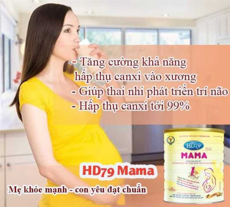 Sữa BẦU HD79 MAMA 900g nhập khẩu