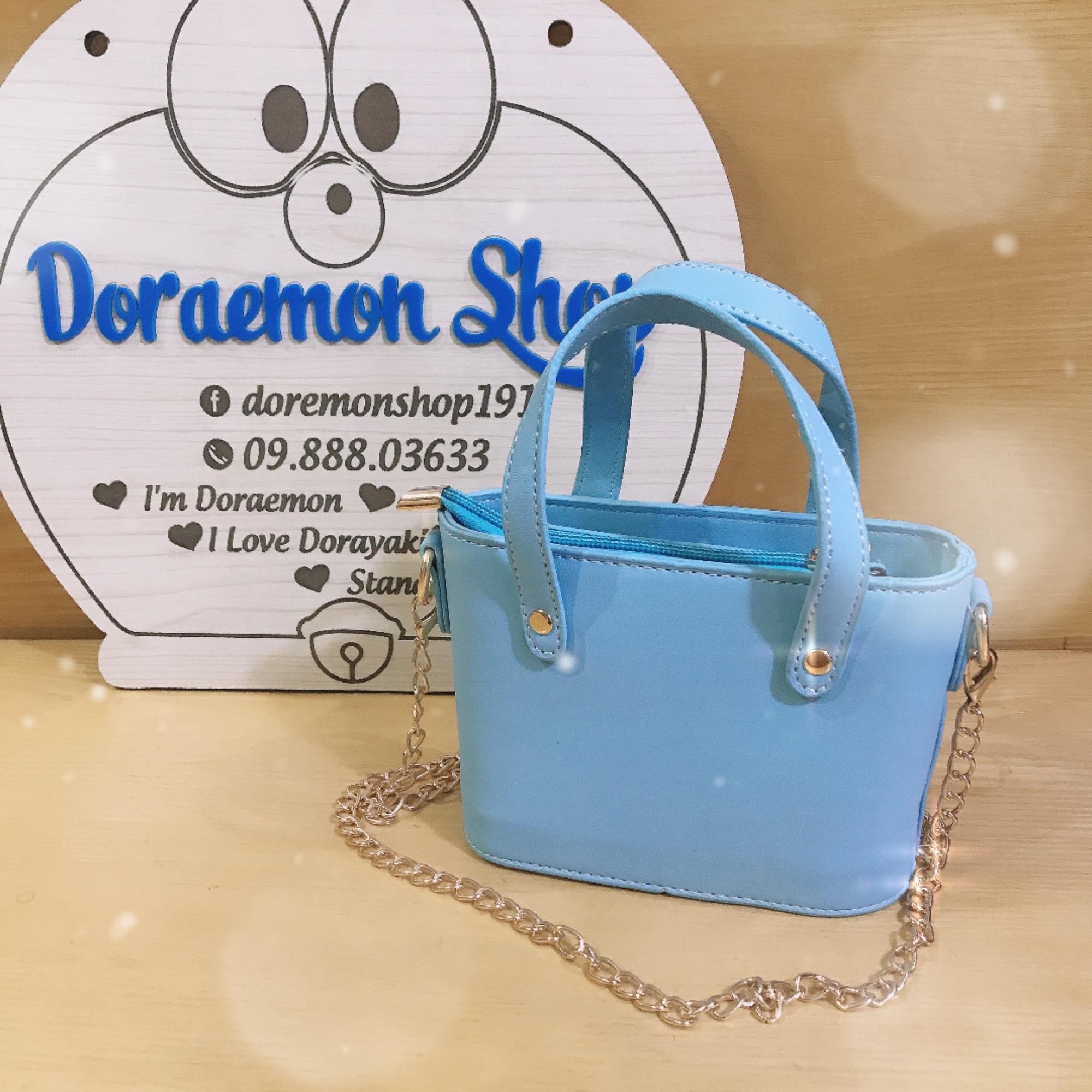 Túi Xách Mini Da PU Doremon Doraemon