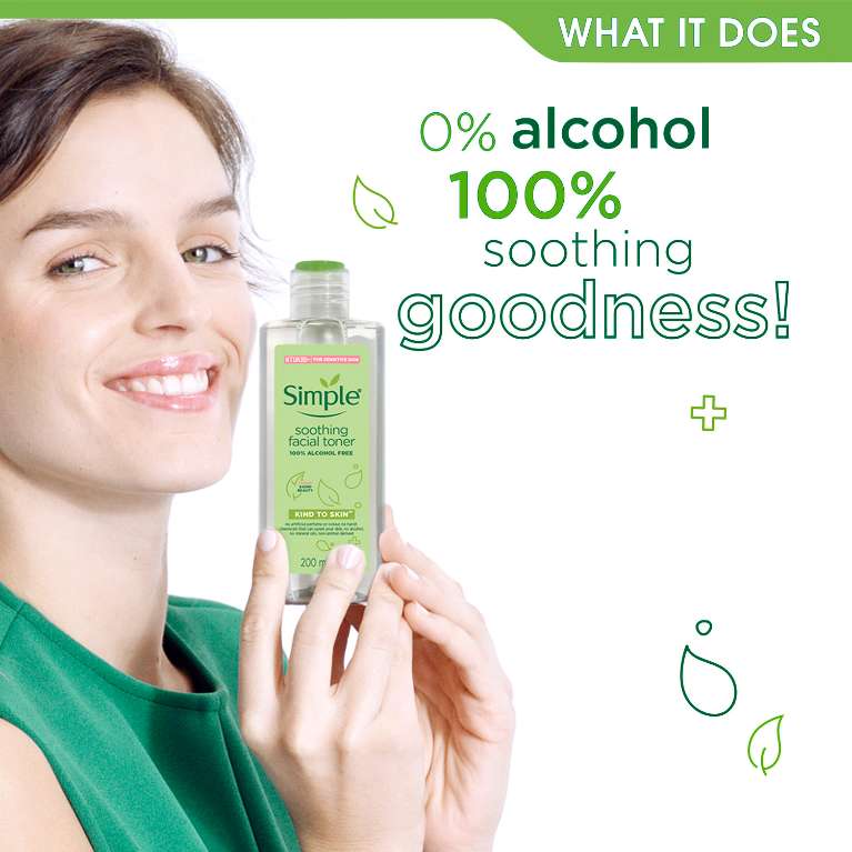 Nước hoa hồng Simple Toner