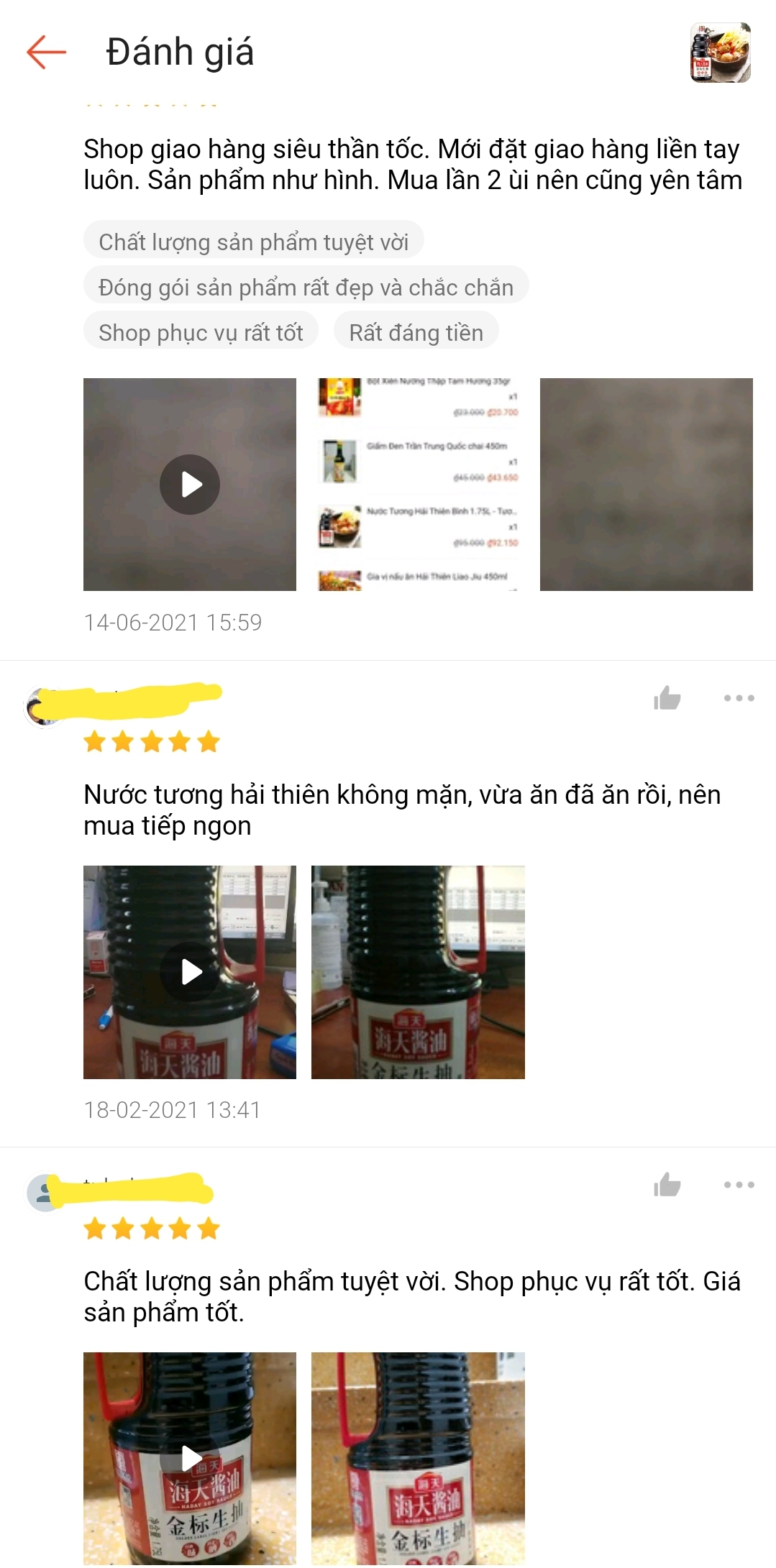 Nước Tương Nhãn Đỏ Hải Thiên 1.9l