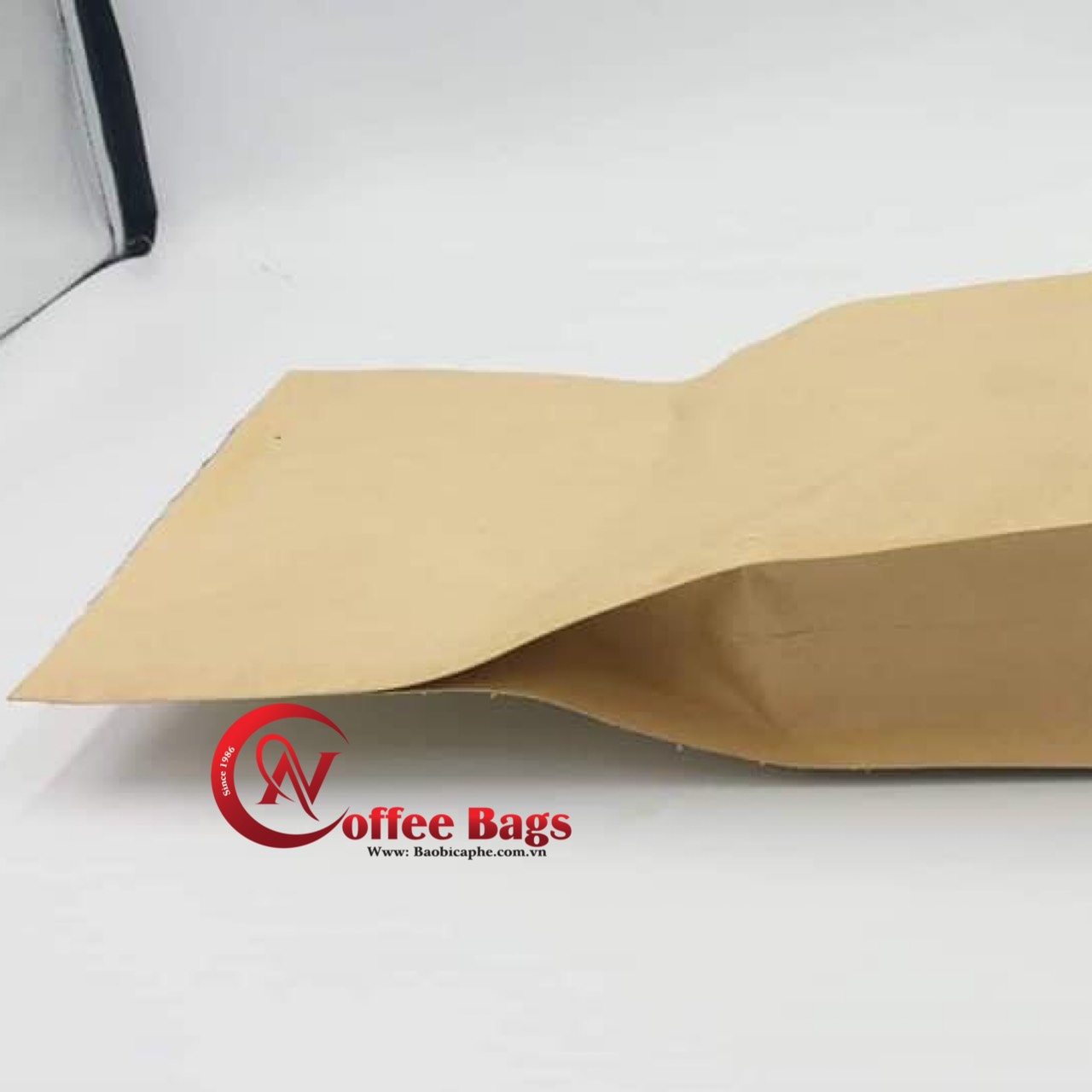 [1kg/size] túi giấy kraft 4 biên - đựng trà cafe