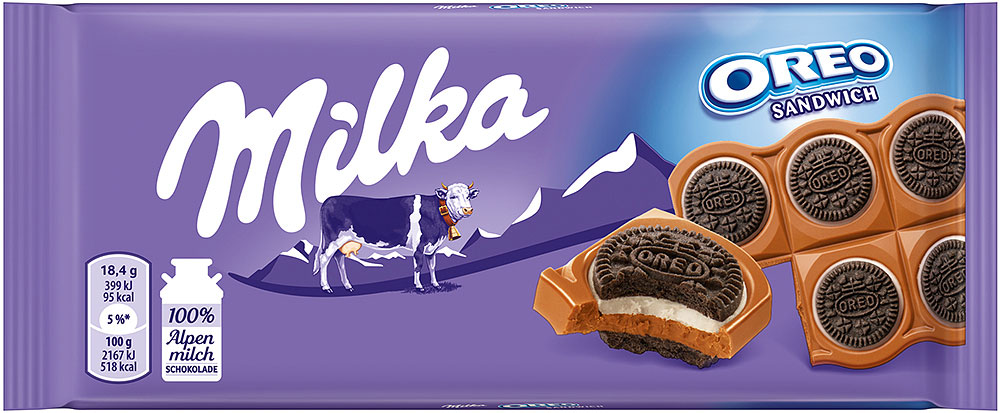 Socola Milka Oreo Nội Địa Đức 100g
