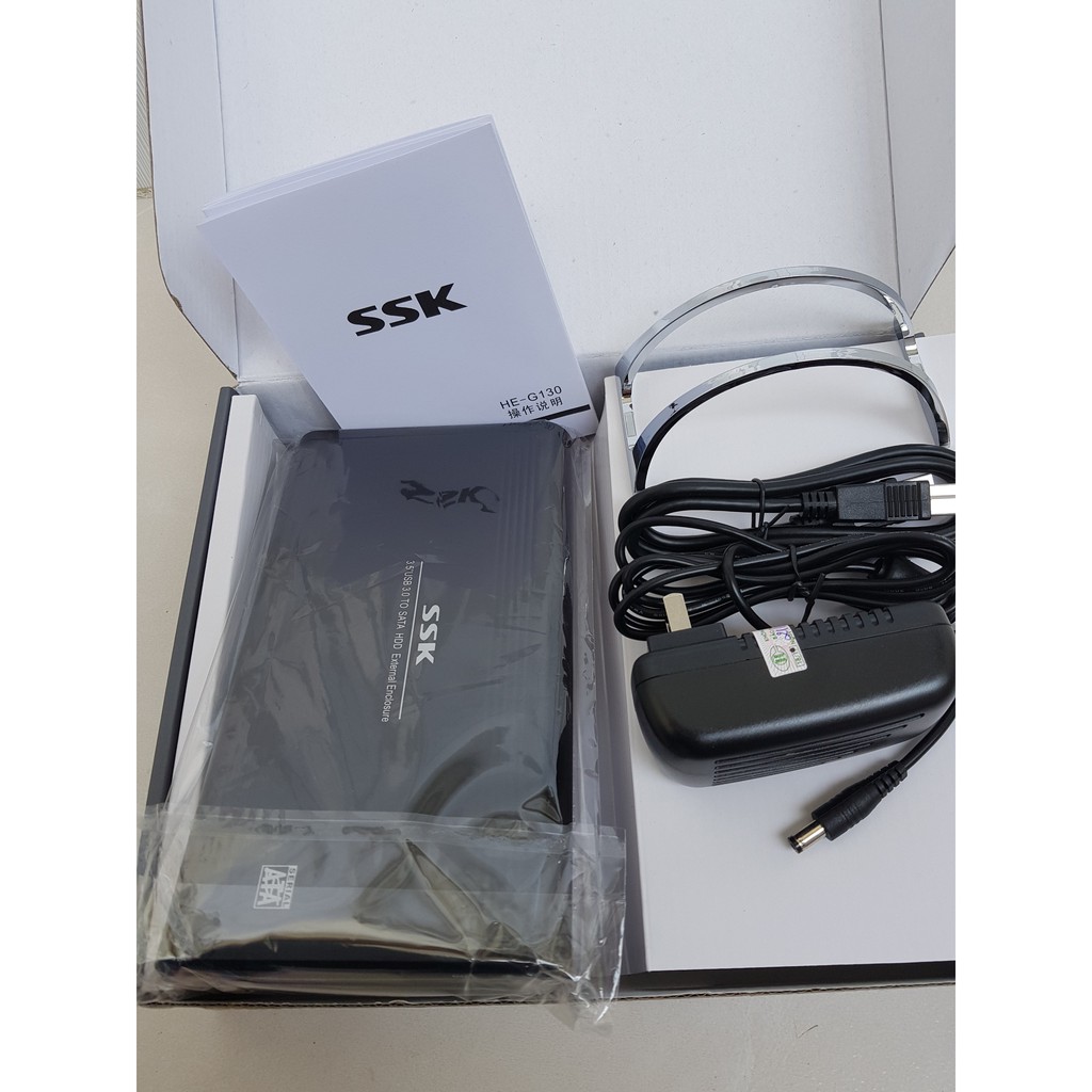 HDD box 3.5 SSK sata usb 3.0 (HE-G130)