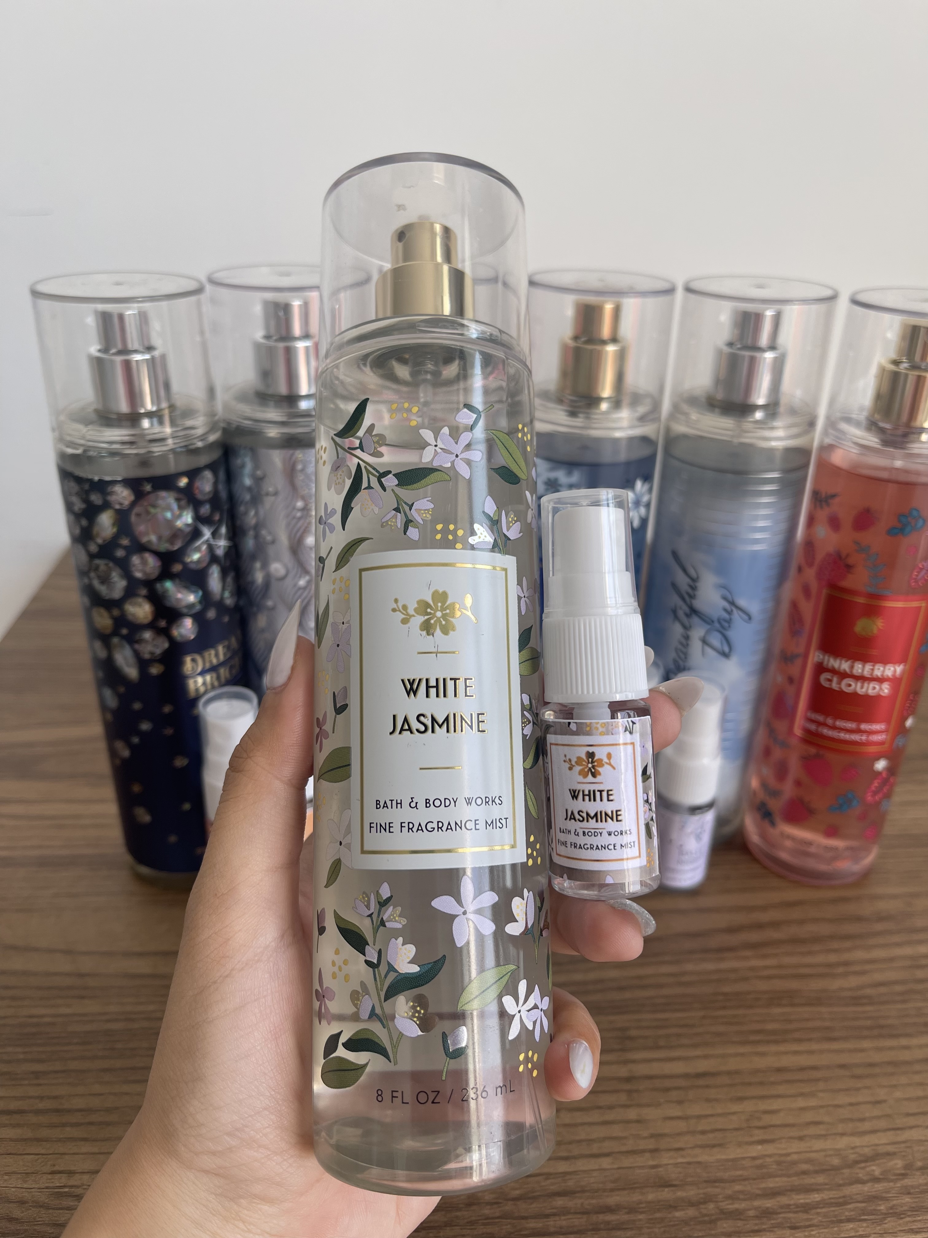 White jasmine - bath & body works
