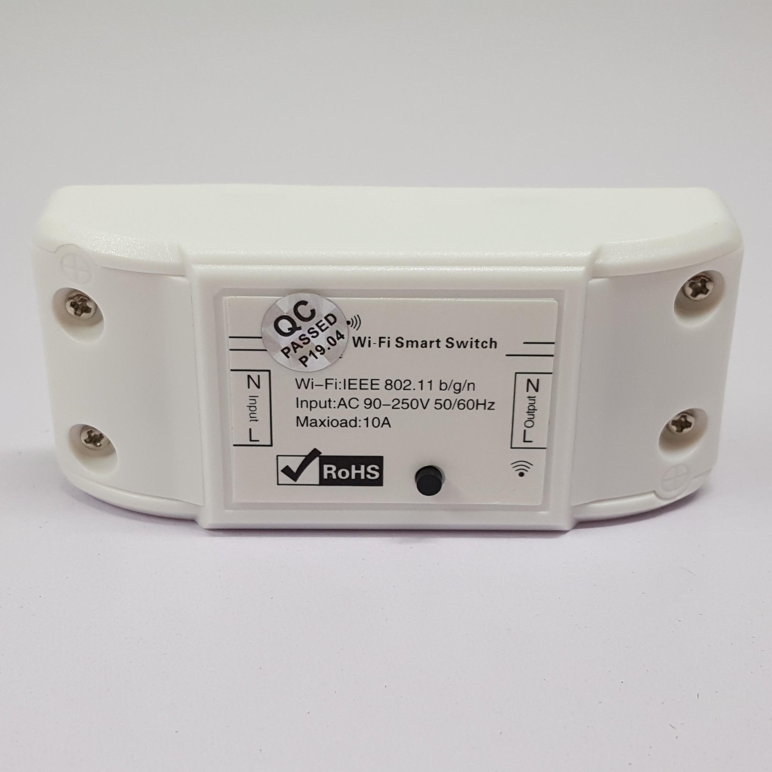 Công Tắc Wifi Tuya Basic bản quốc tế tiếng anh có hỗ trợ google home