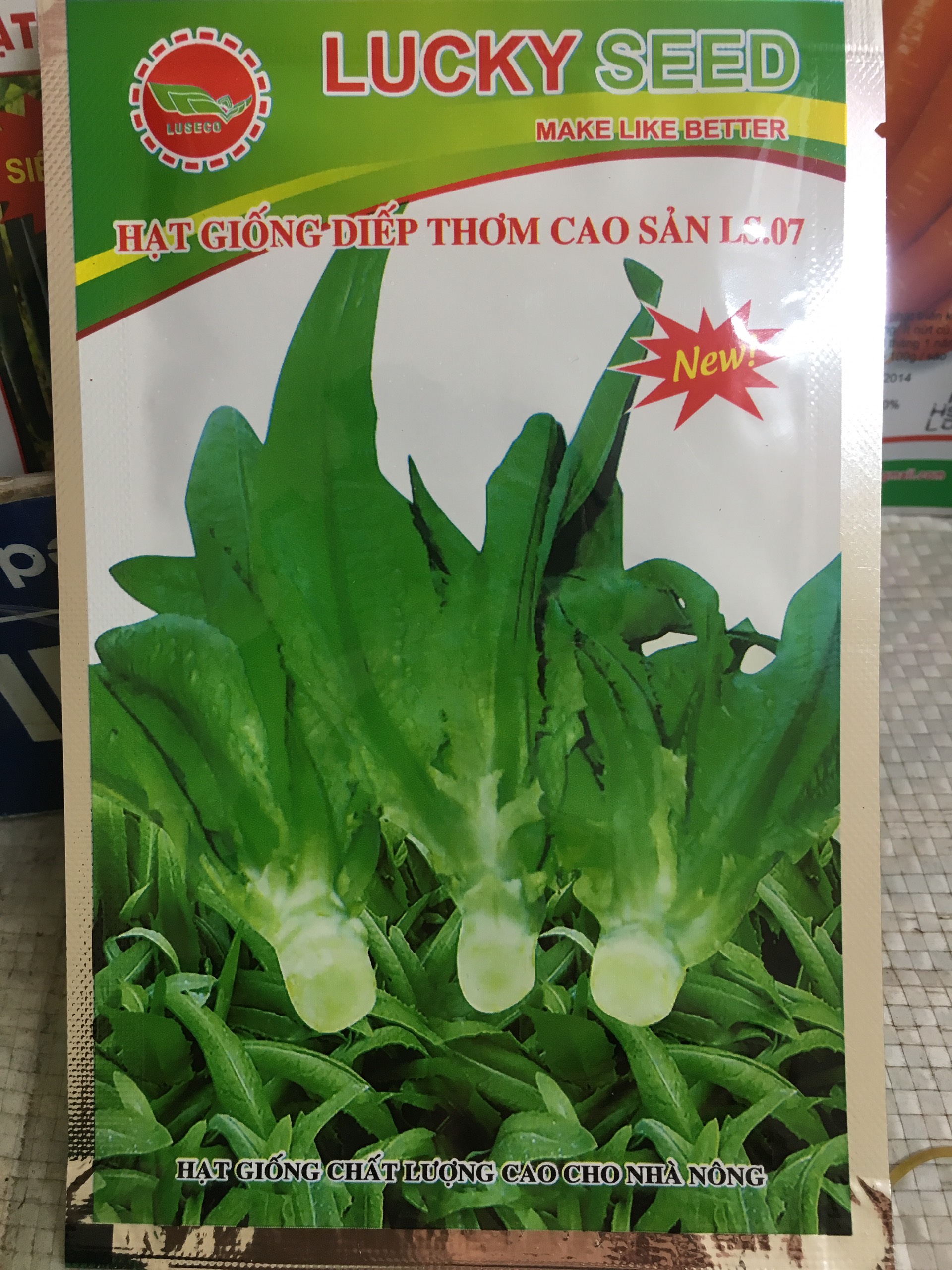 Hạt giống rau Diếp Thơm