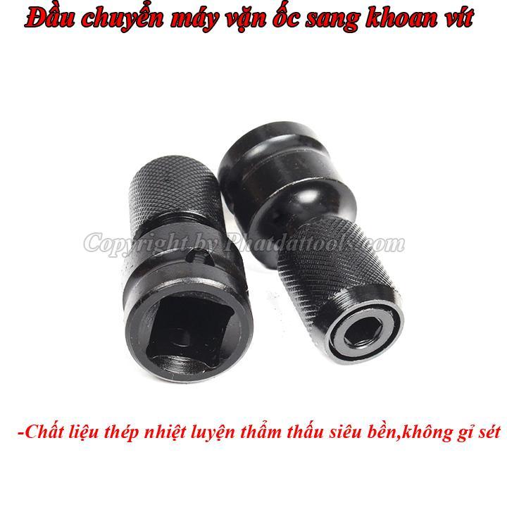 Đầu chuyển đổi máy vặn ốc,bulong sang máy khoan vít