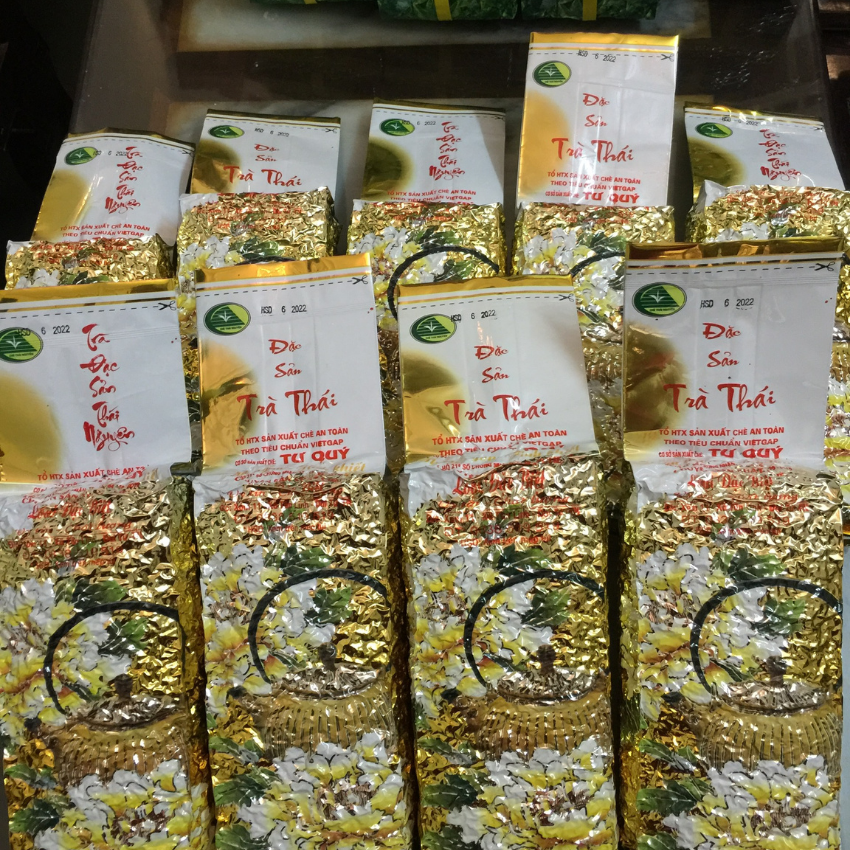 Trà xanh hảo hạng  Tư Quý( combo 2 gói 100g)