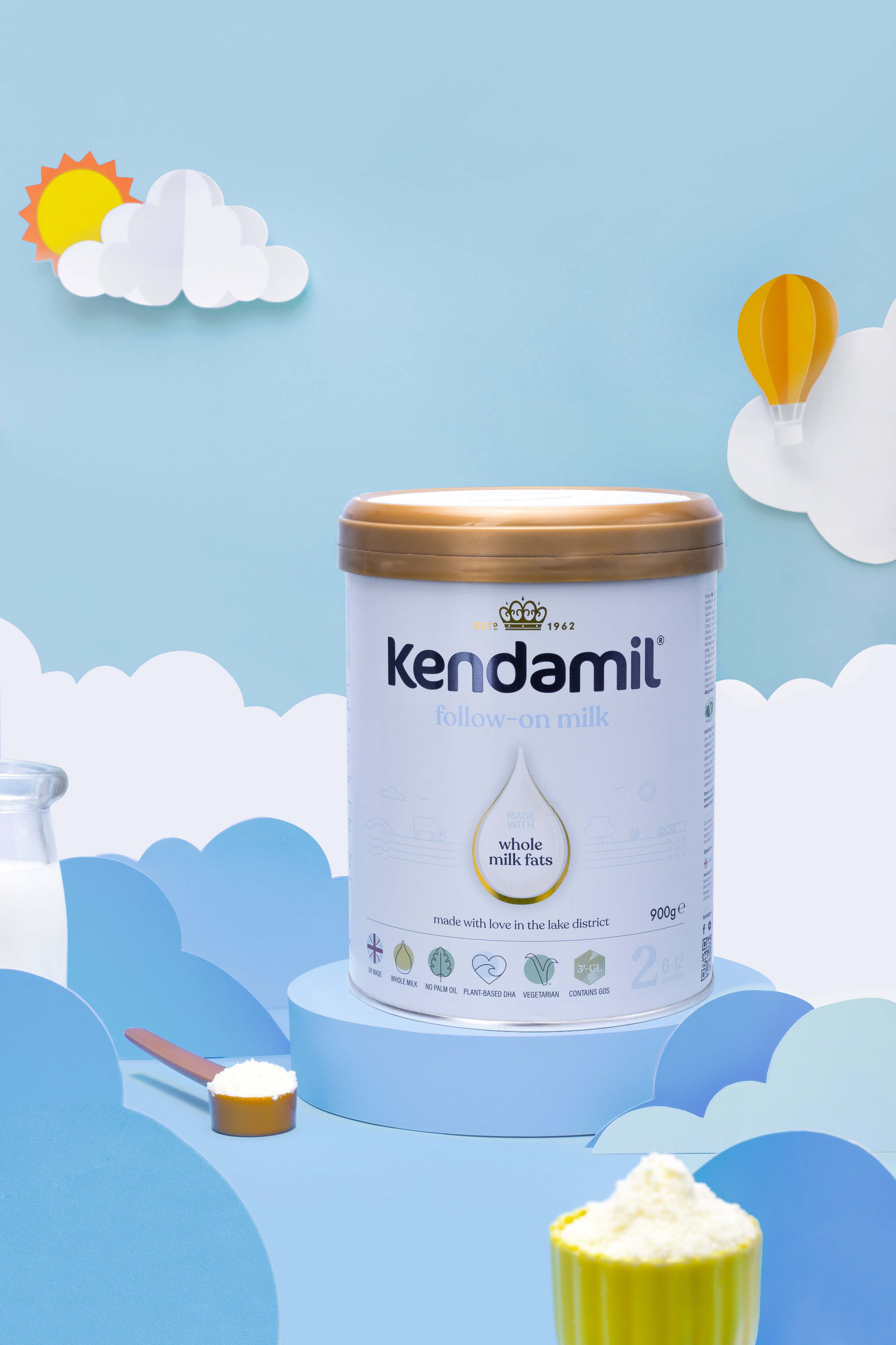 Sữa công thức nguyên kem Kendamil số 2 (900g)