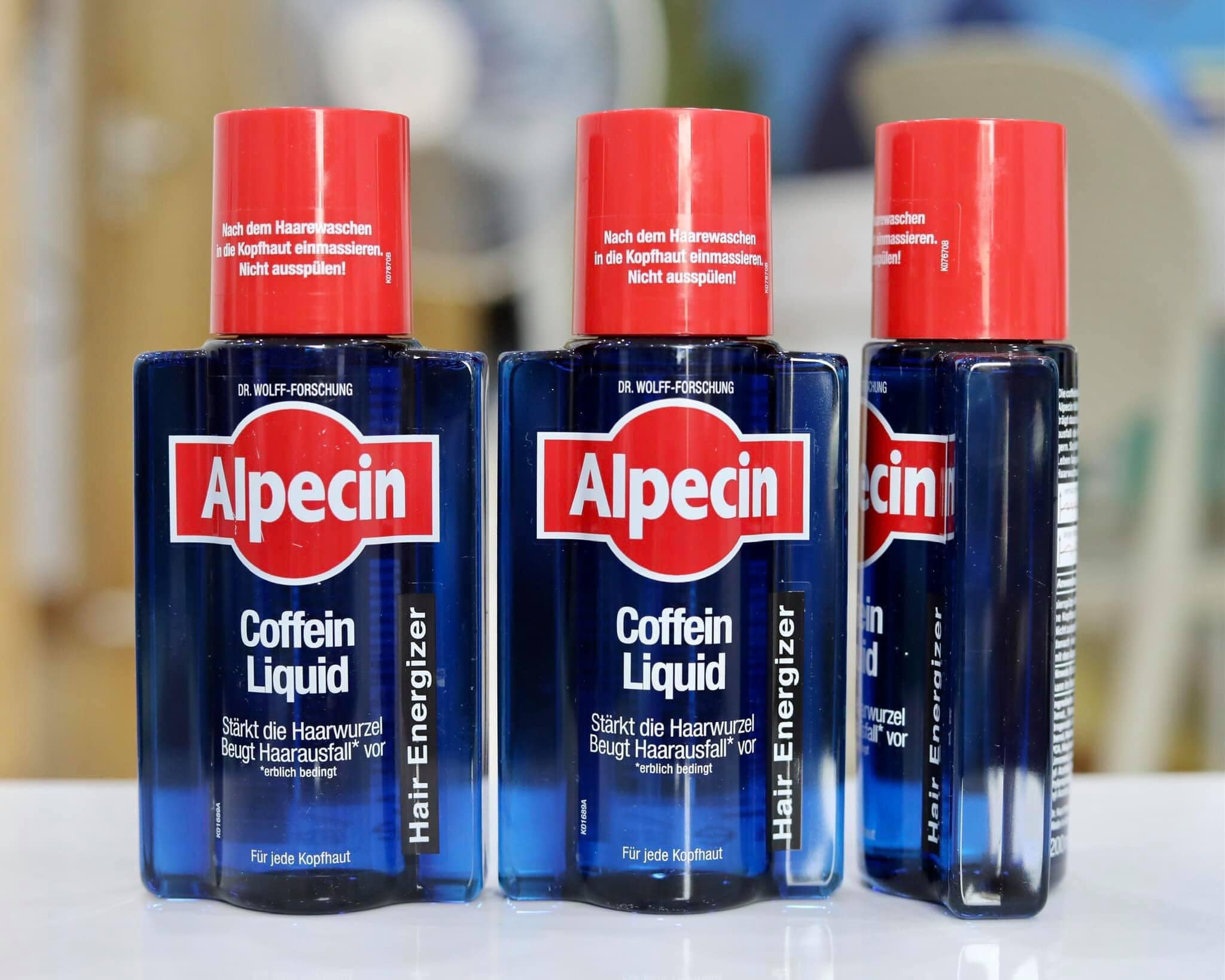 Tinh dầu dưỡng tóc, kích thích mọc tóc , giảm rụng tóc, alpecin coffein liquid 200ml - hàng đức