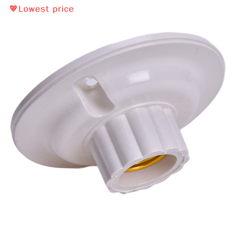 💖Lowest price Đui bóng đèn LED E27 đui tròn Đui bóng đèn E27 đui đèn treo đui vít