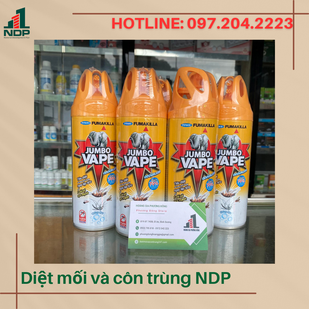Bình xịt muỗi và côn trùng jumbo