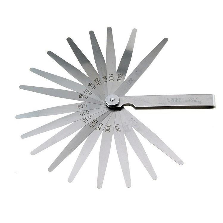 Thước căn lá 0.02~1.00mm 17 lá cao cấp