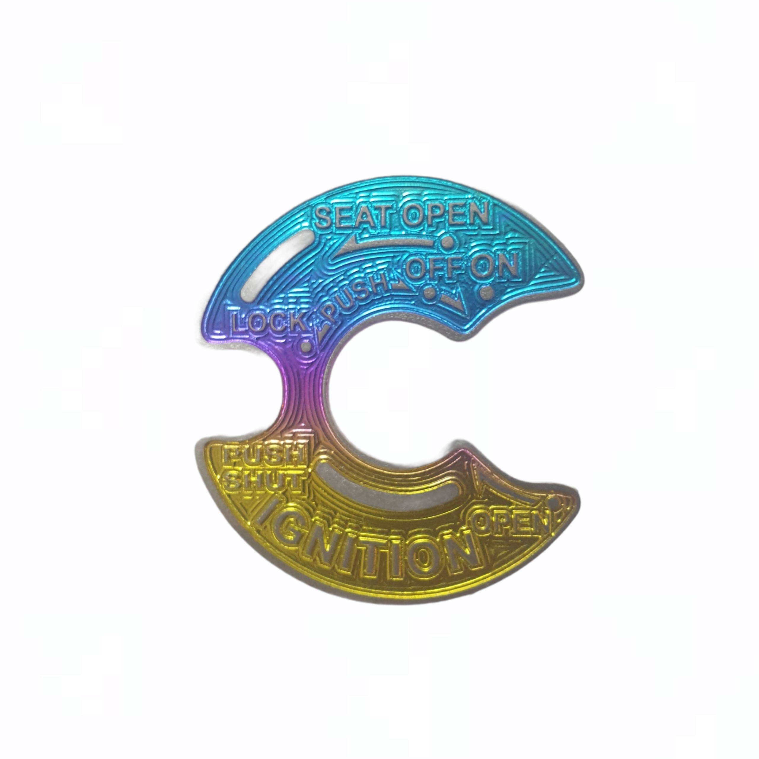 Miếng Dán Ổ Khoá Titan Cho EXCITER 150