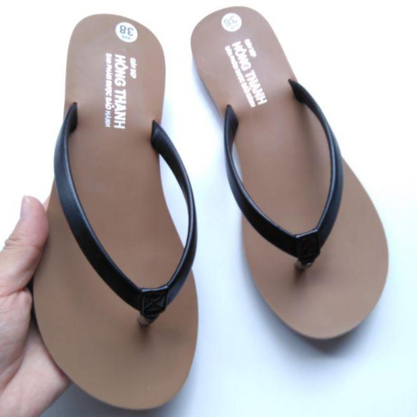 Hình thật dép kẹp đế đúc cao cấp chất liệu da sít thai hàng thương hiệu bảo hành 6 tháng giá rẻ