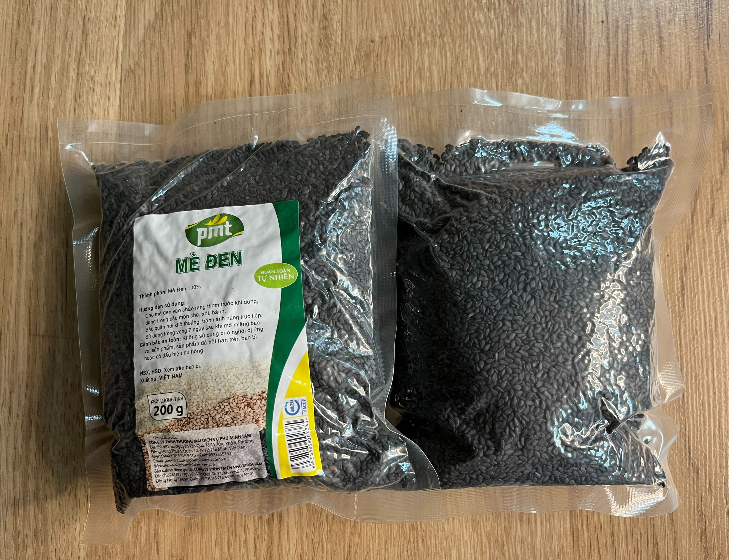Mè đen Phú Minh Tâm 200g