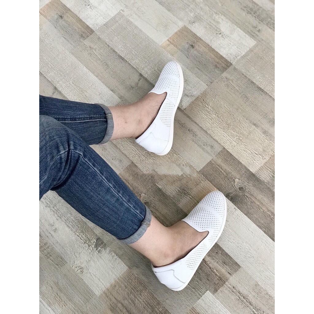Giầy slipon 3f Da Thật VNXK